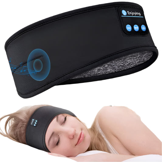 Bluetooth Sleep Headband with Wireless Earphones
