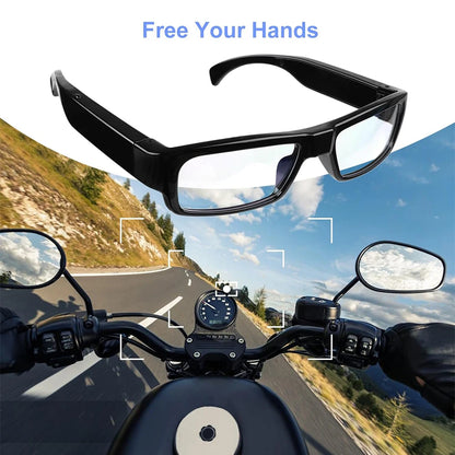 1080P HD Camera Glasses for Outdoor Sports & Travel